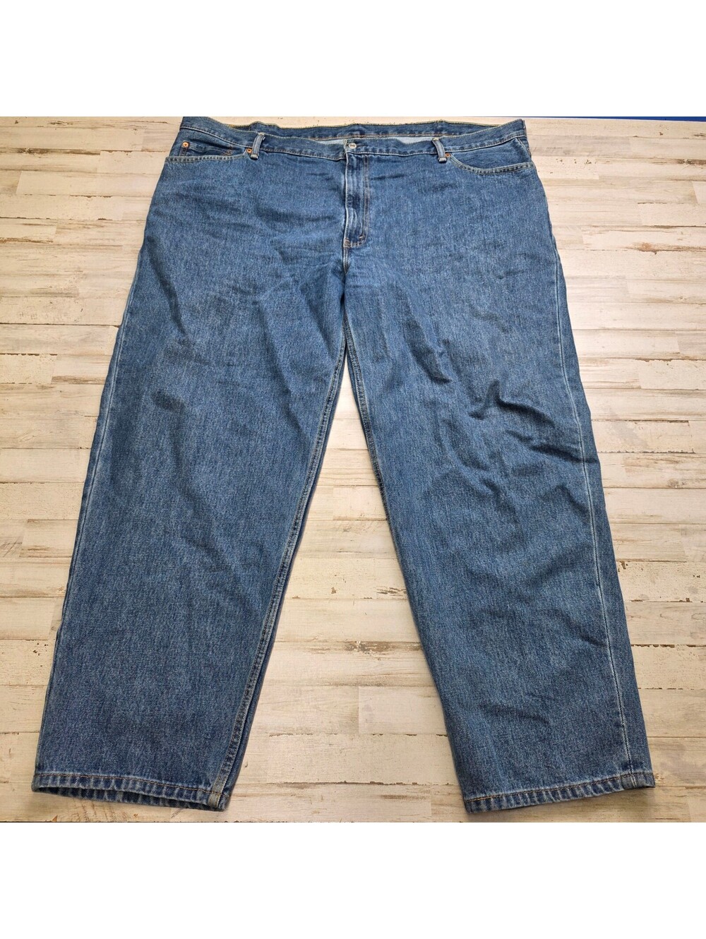 VTG Levi's 560 Jeans Men's 50x32 Blue Denim Loose Fit Comfort Tapered Leg